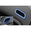 For Jeep Renegade 2015-2023 Glossy Blue Dash L&R AC Air Outlet Vent Trim 2pcs