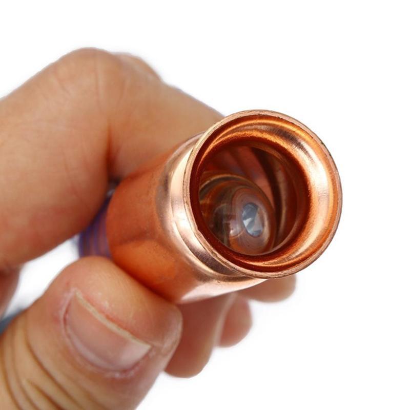 2pcs Red Copper Siphon Filler Oil Pump Manual Oil Suction Pipe Fittings Siphon Connector