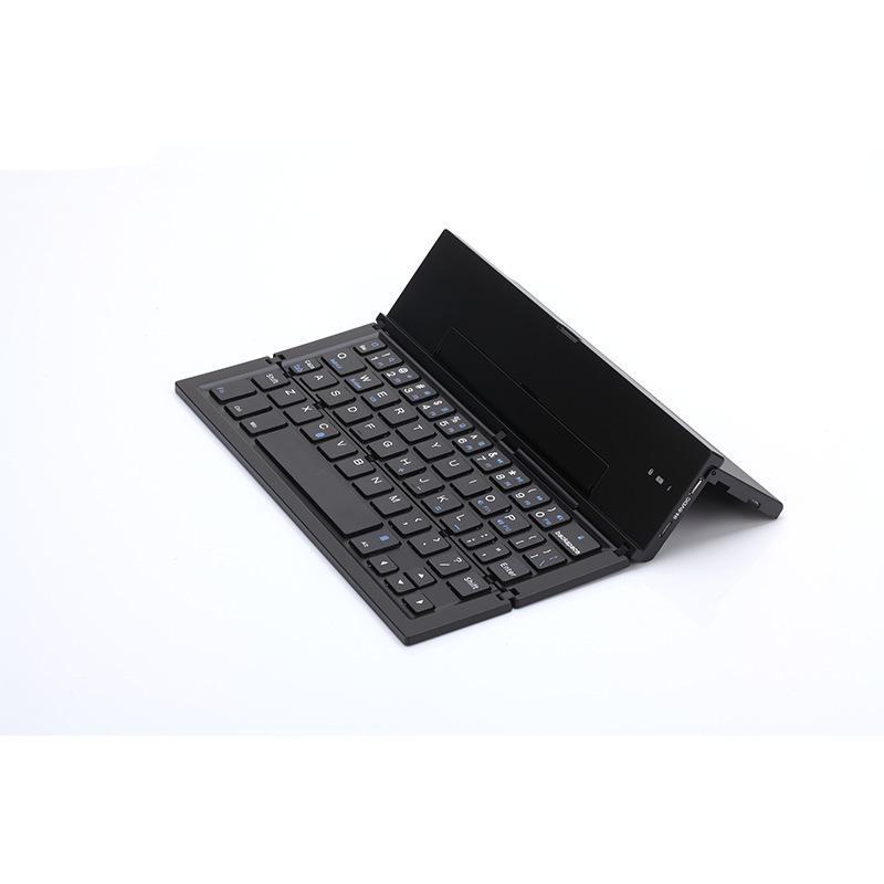 Universal Aluminum Folding Bluetooth Keyboard for Mobile Phone and Tablet