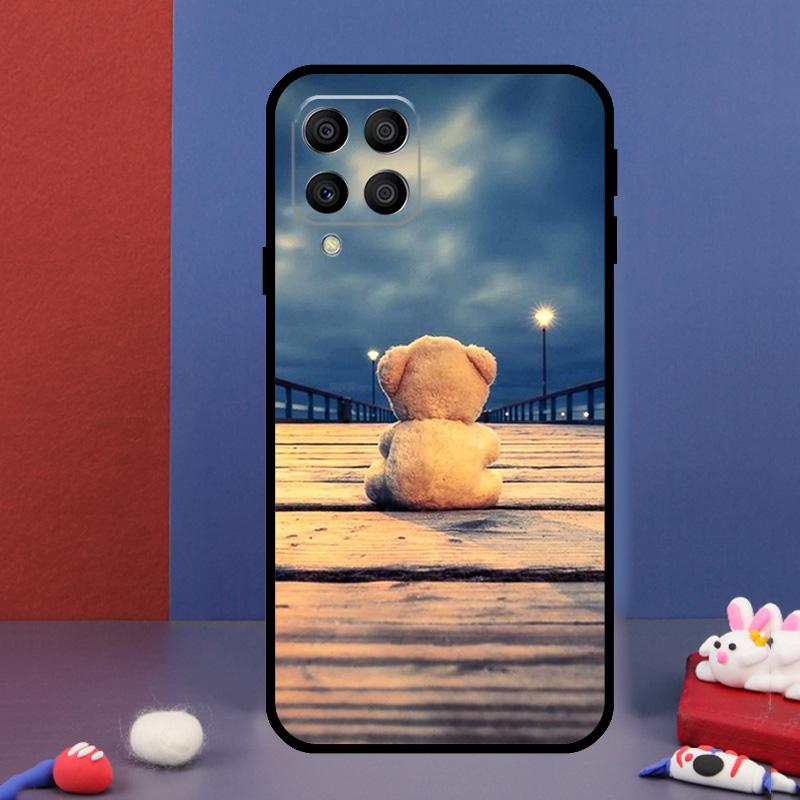 Cute Bear For Samsung Galaxy M14 M34 M54 M33 M13 M23 M53 M15 M55 M31 M51 M20 M30s M32 M52 Phone Case