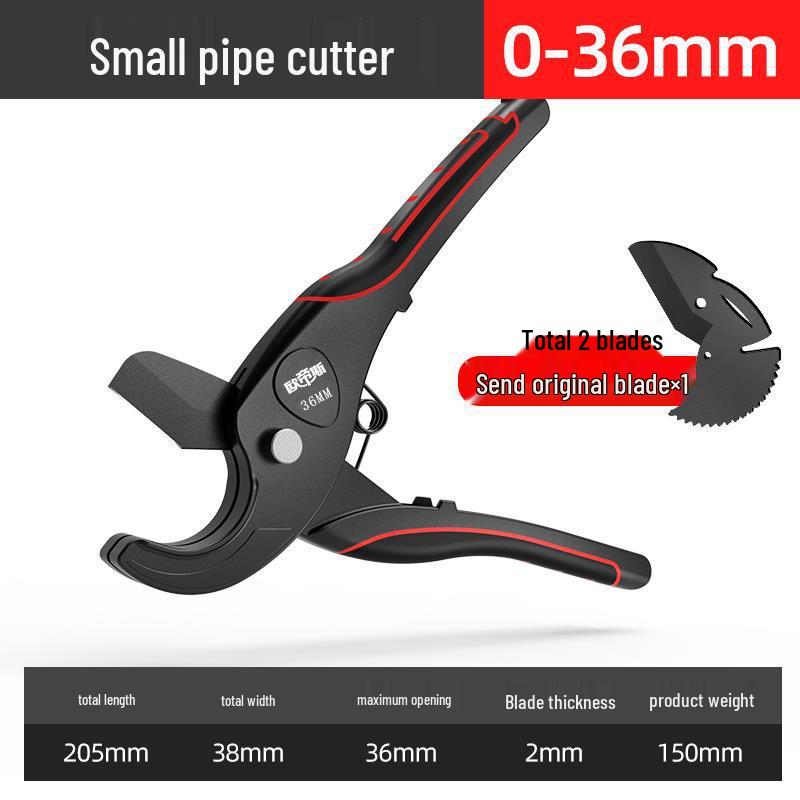 Professional PPR PVC Pipe Cutter: Quick Cut Scissors for Water and Hot Melt Pipes