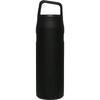 STANLEY Aerolite Vacuum Black Perfect for Outdoor Dishwasher Warranty Included Japanese Bottle, 0.7L, 2.0, Insulated, Lightweight, Durable, Sports,