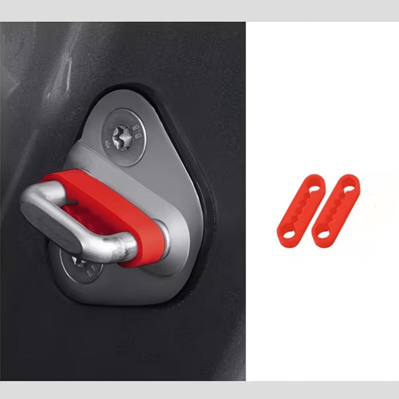 Universal Car Door Lock Silicone Shock Absorber Cover, Anti-Collision Noise Reduction Buffer Protector, 1/2/8 Pcs