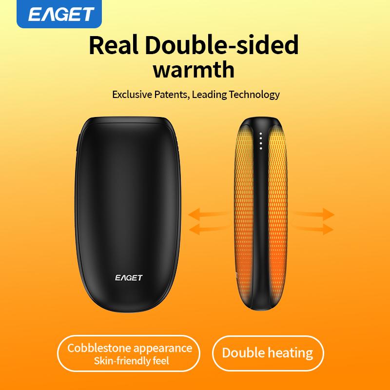 5000mAh Typ-C Einzelschnittstelle Tragbare PowerbankNeue TechnologieHandwärmer 3 HeizstufenBis zu 45°C/50°C/55°C 14 Stunden ultralange Heizdauer, Heizpflaster.