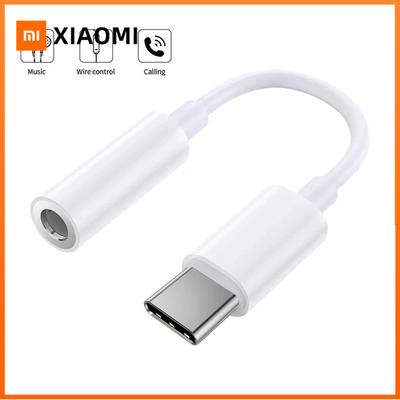 Xiaomi Type-C To 3.5mm Jack Earphone Audio Cable Adapter for Samsung Xiaomi Redmi Honor OPPO VIVO Realme Piexl Digital Signal Converter