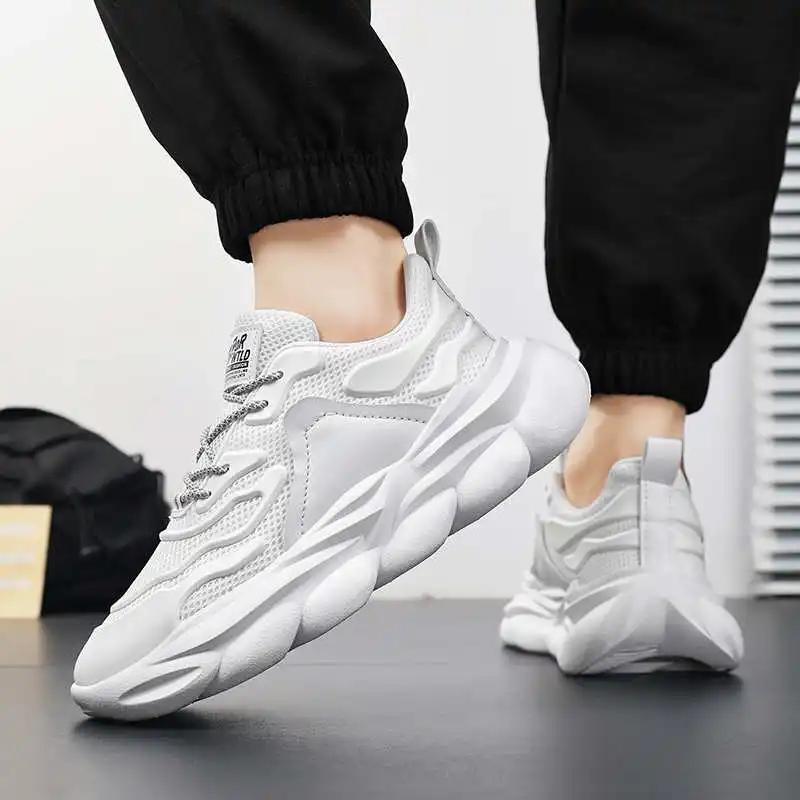 41 Size Women's Sneakers White Long Sneakers Shoes Boots 42 Sport Holiday Novelties Hyperbeast Sporty Pie Krasovka