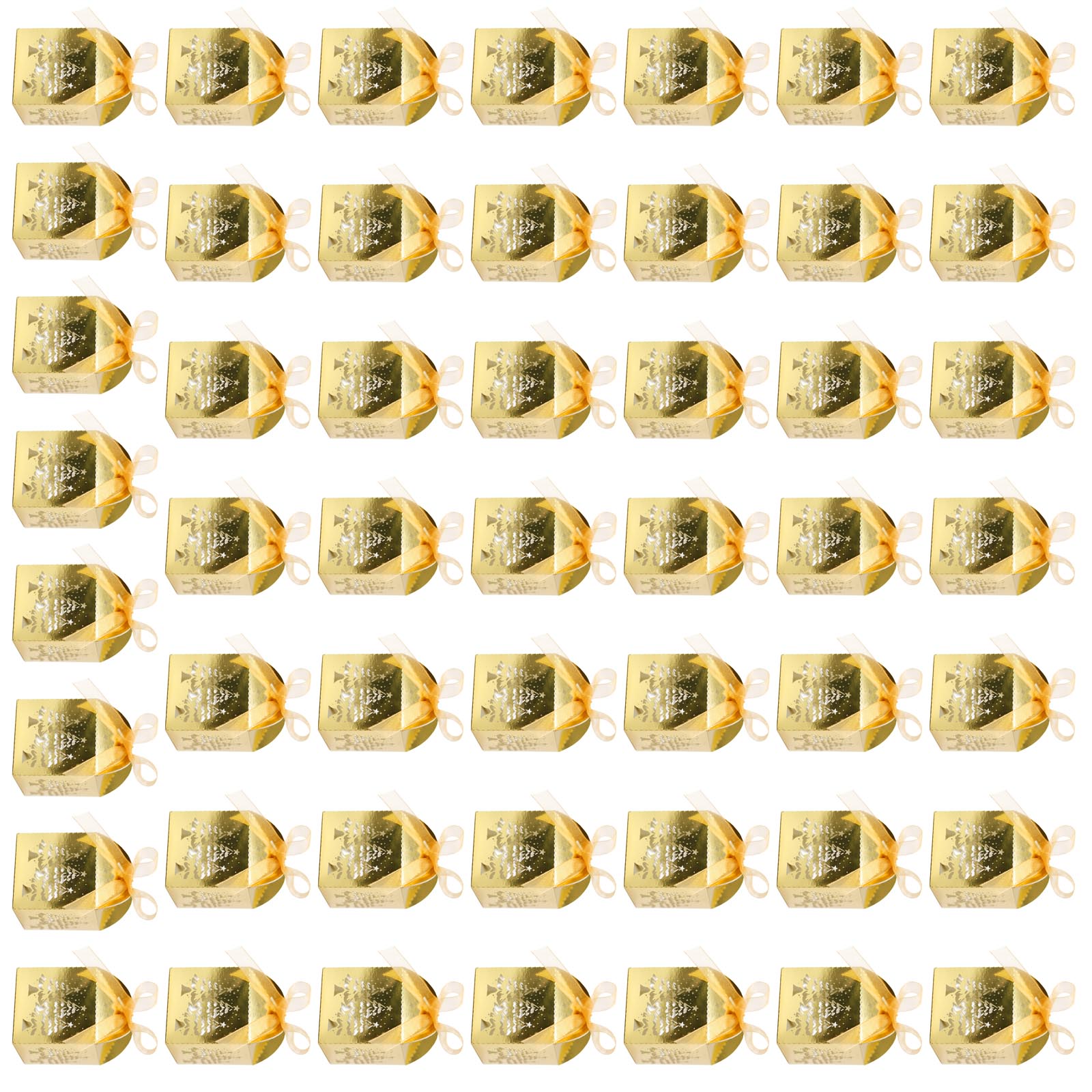 

50pcs Candy Boxes for Holiday Parties and Gift Wrapping Birthday Party Candies Storage Box Organizers for Sweets 5