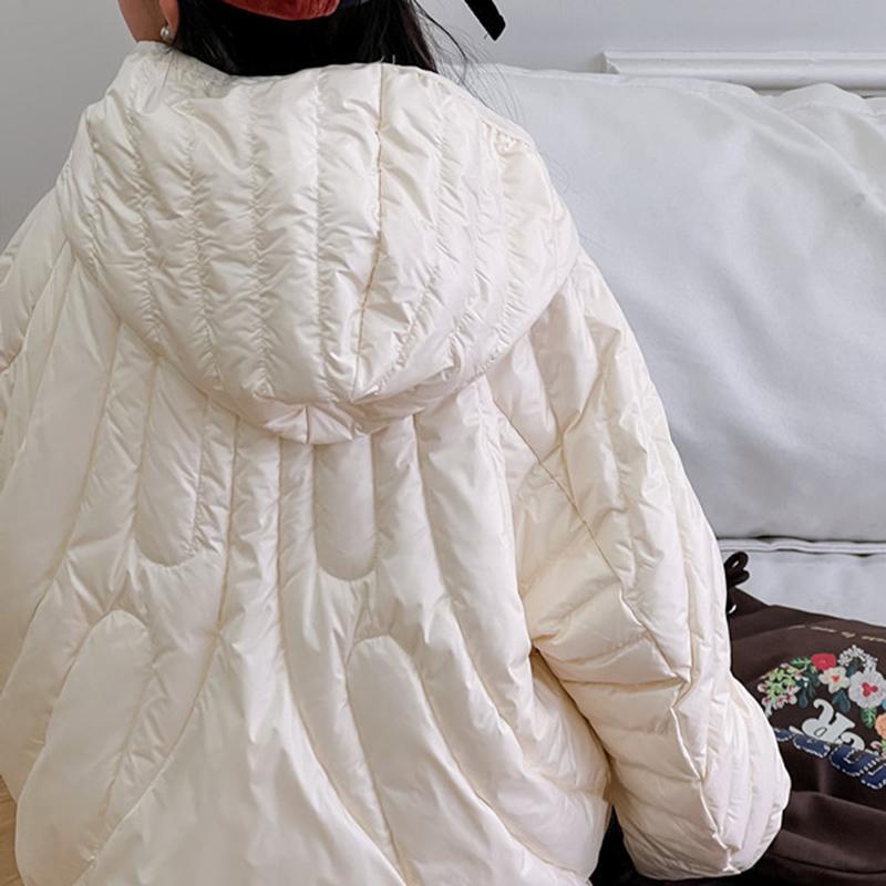 Copii Imbracaminte exterioara de puf pentru copii Haine de iarna Adolescente Fete Parka Captusita din bumbac Paltoane Se ingroasa Print cald Jachete casual