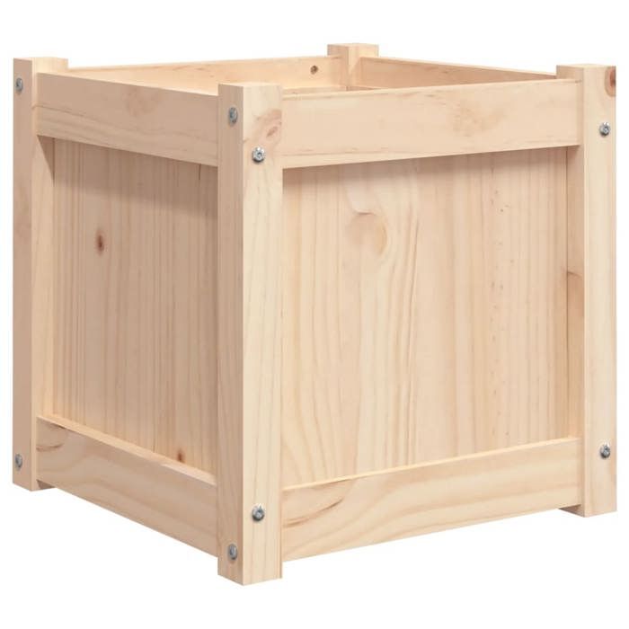 VidaXL Planter 40x40x40 Cm Solid Pine Wood 837404