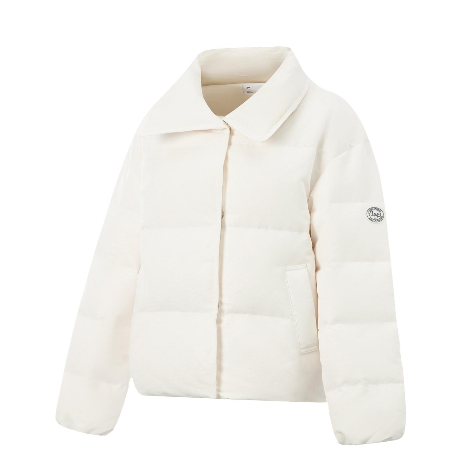 

Женская куртка пуховик Li Ning Sports Lifestyle Series со стойкой воротником и вышитым логотипом AYMV308-2 M