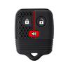 3/4 Knoppen Siliconen Auto Afstandsbediening Sleutelhoes Hoesje Fob Cover Voor Ford Focus Complete Escape Mustang Explorer Lincoln Town Sport