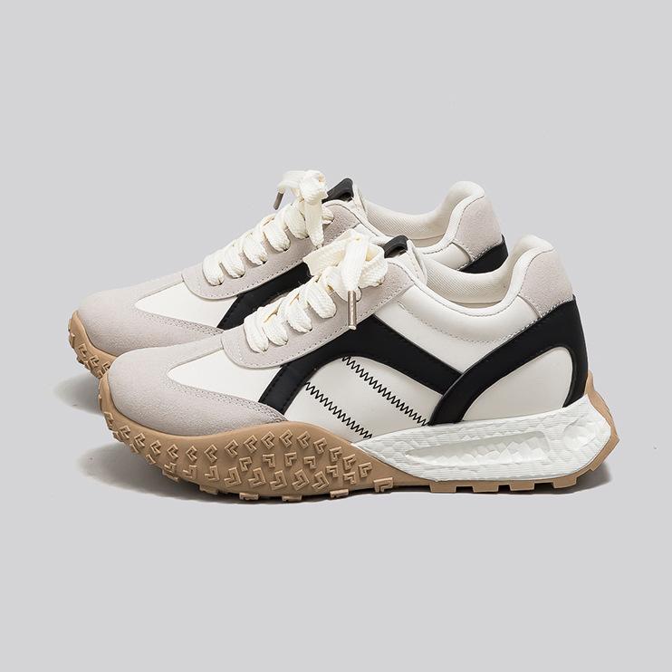 Women's Thick-Soled German Training Shoes - New Autumn Versatile Casual Sneakers for Petite Height Boost (Forrest Gump Inspired) F8867