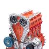 2025  Full Metal Car Engine Assembly Kit Model Toys, Metal Model Engine Kit, Resin Car Engine Model Kits