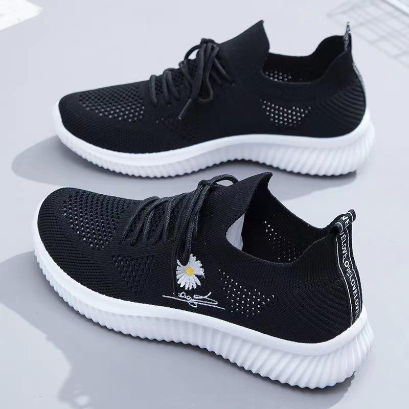 Fashion Spring and Summer Ladies Light Anti Slip Wear Wear Sports Running Shoes School Shoes
