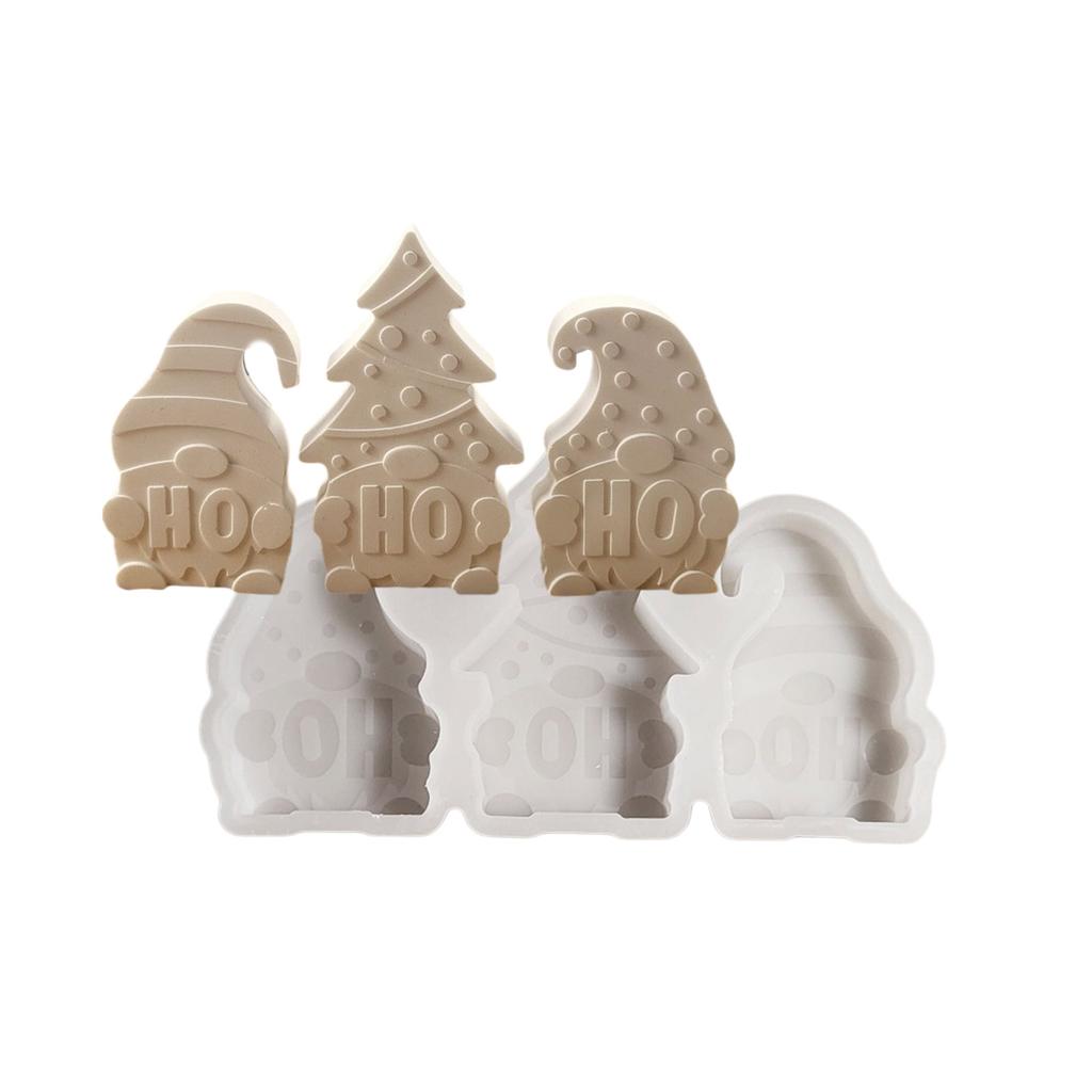 Creative Christmas Resin Castes Sturdy Silicone Mold Stylish Dishes Tray Molds Accessory for Customes Craft Projects