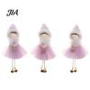 Christmas Tree Ornaments Angel Hanging Ornaments, Decorative Tulle Dress Doll Pendant Cream Aesthetic Home Accents with Bell for Xmas Wedding