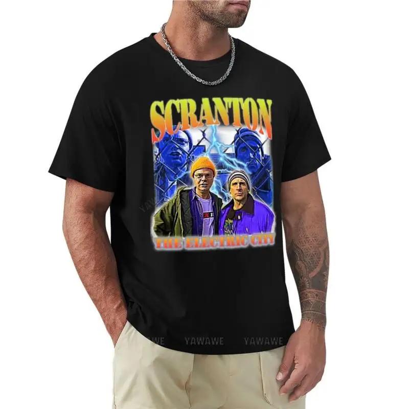 

Scranton The Electric City Classic T-Shirt plus size tops graphic t shirts custom t shirts mens clothes XXL