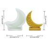 Eid Candle Molds, Moon Shaped Candle Molds for Holiday Decorations Holiday