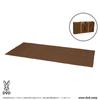 DOD Half Mat for One Pole Tent RX (M) [for 1 To 2 People] 140 X 210 Cm MA3-952-BR Brown