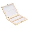 KKmoon 100-Places Wooden Slide Storage Box for Prepared Microscope Slides