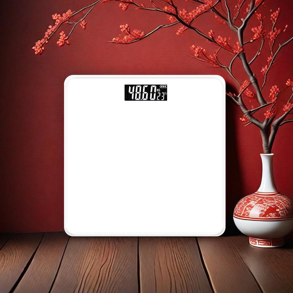 Rechargeable Electronic Scale: Accurate Body Weight Loss Scale - Cute Design - High Precision - One Piece Delivery