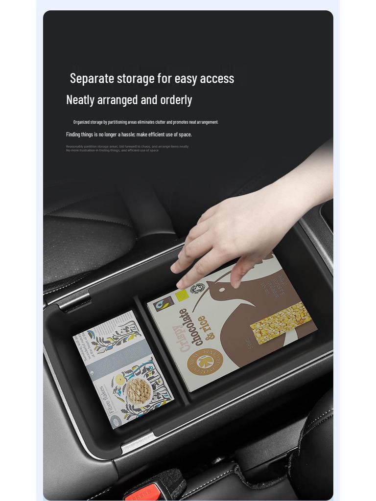 Zeekr X Armrest Console Storage Box - Compatible with 26 Models, Car Interior Accessory