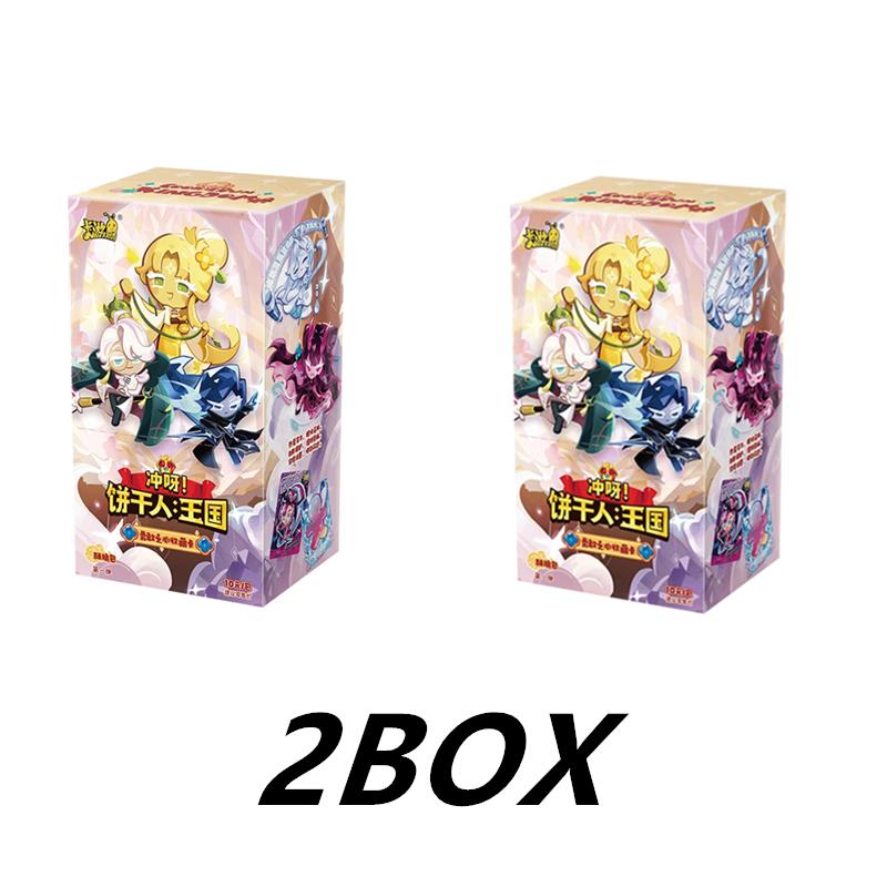 Genuine Cookie Run: Kingdom Card Braveheart Series Crispy Pack Escape The Oven Adventure Anime Game Collection Cards Toys