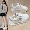 New  Tenis Woman Sneakers Platform White Casual Shoes Women Comfort  Thick-soled  Shoes Women Zapatillas De Mujer D315