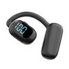 Bluetooth-compatible Headphone Outstanding Sound with LED Display Waterproof Earphone with Ear Hook for Workout