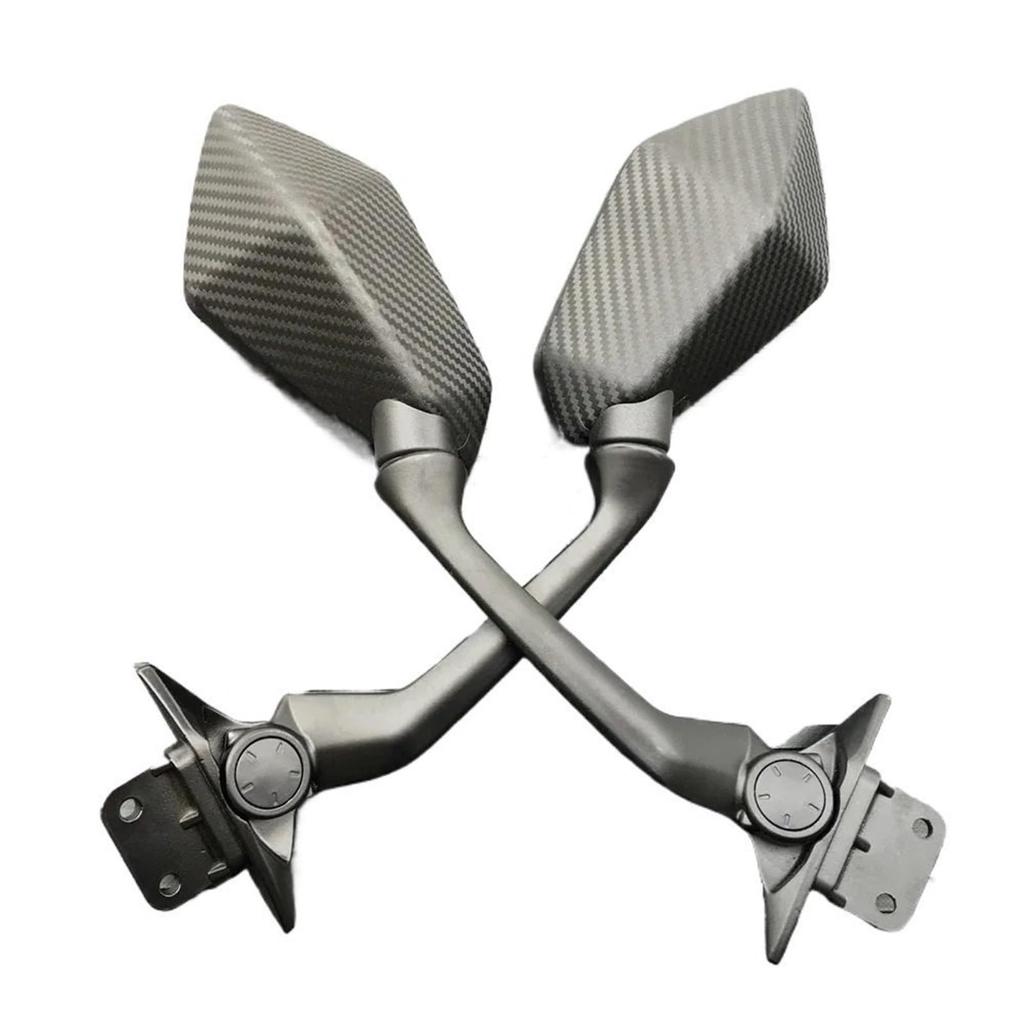 Motorcycle Rearview Mirror, Motorcycle Mirror, TMAX 530 T-MAX 530 2012-2019 Bike Mirror, Side Mirror(Carbon Fiber LOOK)