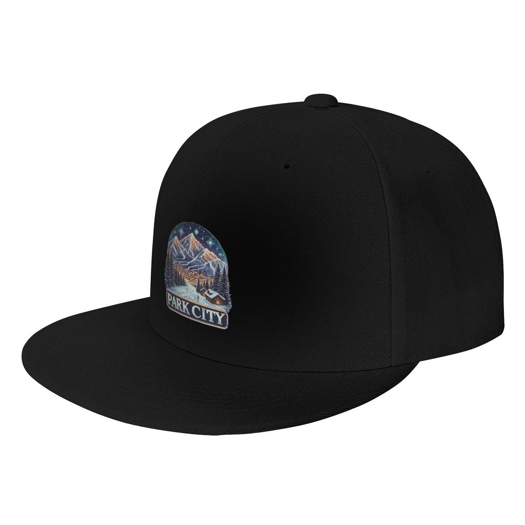 Fashion Park City Flat Brim Sun Hat Women Unisexs Hat
