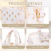 Travel Hanging Toiletry Bag Portable Waterproof Women Makeup Organizer Bag Handheld Large Capacity Cosmetic Toiletry Storage Bag