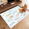 1pc Sumikko Gurashi Print Area Rug - Soft, Washable Non-Slip Indoor Mat, Living Room, Home Office Decorative Rug,Office Decorative