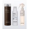 Anaze [Set-Inhalt] Professionelles Haarwurzel-Kopfhaut-Shampoo + Seidiger Schaum-Conditioner + Leave-In Kollagen-Serum