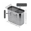 Stainless Steel Chopstick Holder With Drainage Anti-Mold Wall-Mounted Kitchen Storage Box