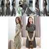 Elegant Women's Summer Dress Stylish European Design With Slim Fit Striped Pattern