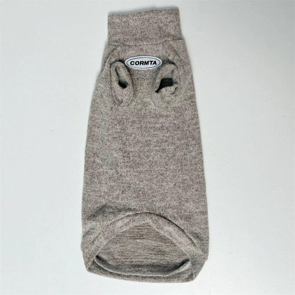 Interstellar Cat Kessphynx Hairless Devon Cat Clothes High Elasticity Warm Mid-High Collar Wool Sweater Brushed Vest