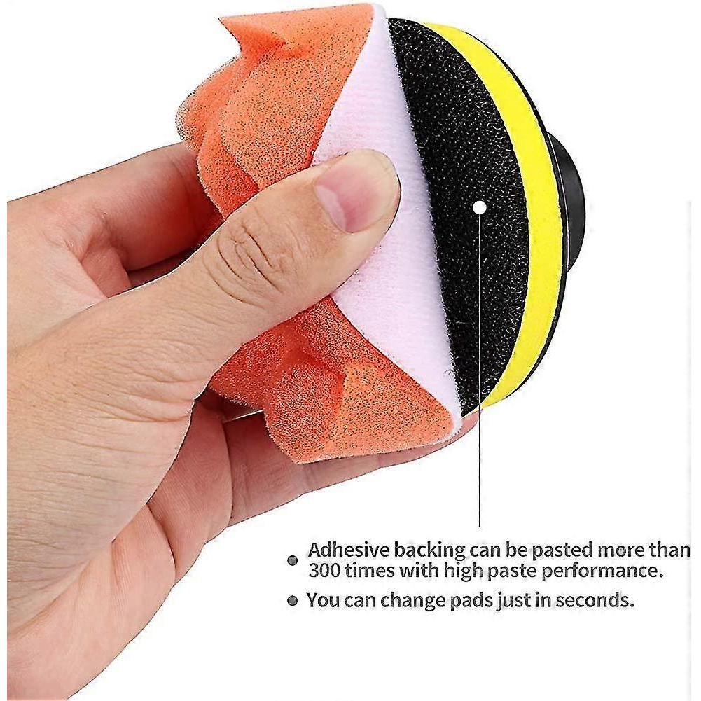 80mm Polishing Sponges Pads, 11pcs Polishing Pad Sponges Pad Polishing Sponge Car Polishin
