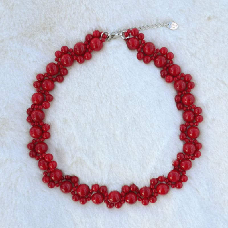 MARTA Redberry Necklace. L