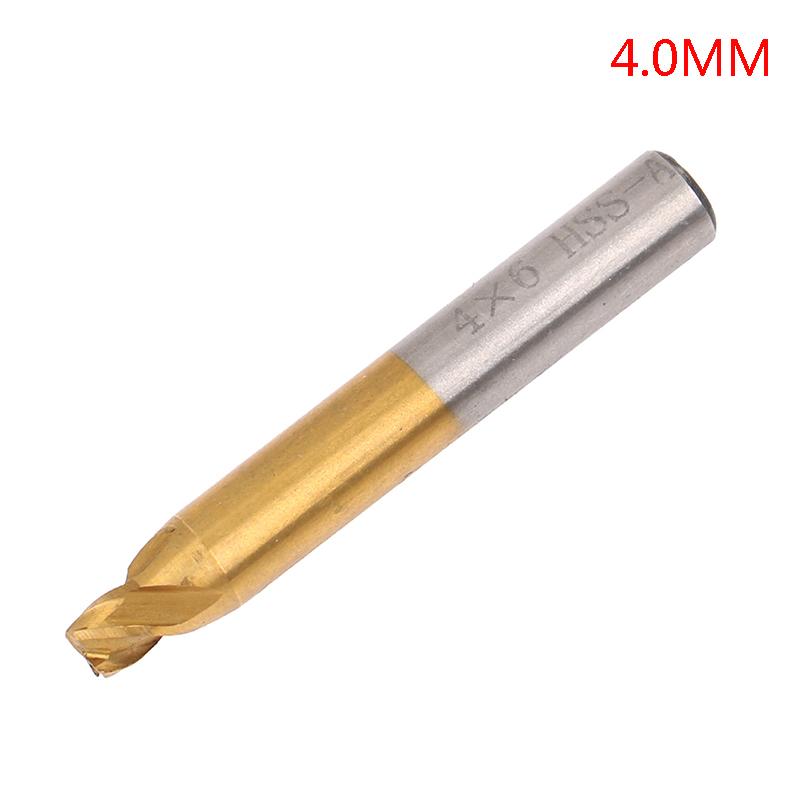1Pc 6mm Shank Ti-Coated HSS Vertical Key Machine Cutters Door Car Key Cutter Machine Part Key Maker Locksmith Tools 1.0mm-5.0mm