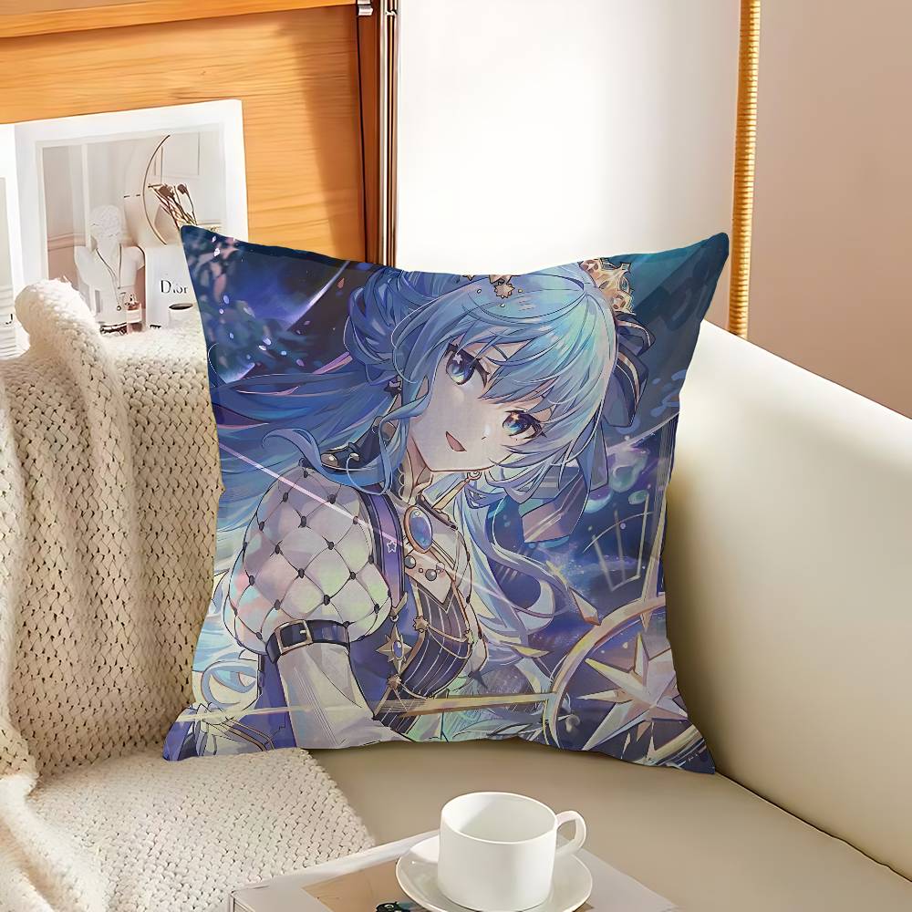 Hololive Hoshimachi Suisei Niedliche Kissenhülle Sofakissenbezug Heimzimmer Dekoration Kindergeschenk