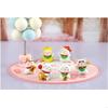 62KD 6Pcs Fortune Cats Miniatures Figurines for Positive And Auspiciously Decors