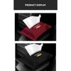 1Pcs Suede Car Tissue Box Cover Sun Visor Seat Backrest Suspension  For Chevrolet Cruze Captiva Trax Aveo Camaro Sonic Tahoe Impala Equinox Suburban