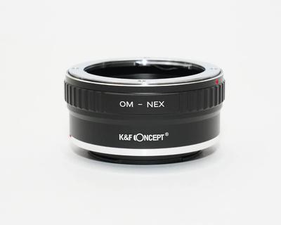 KONZEPT Olympus Adapter mit Objektivtuch K&F OM-NEX E-Mount om-nex (KFNEX)