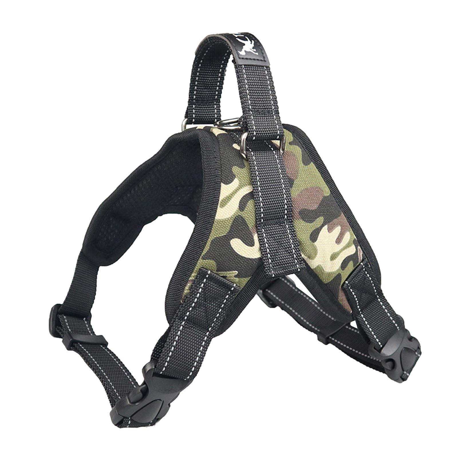 

Oxford Fabric Dog Harness Adjustable Soft Padded Chest Strap Lightweight Durable Breathable Pet Vest for Small Medium Large Dogs XS