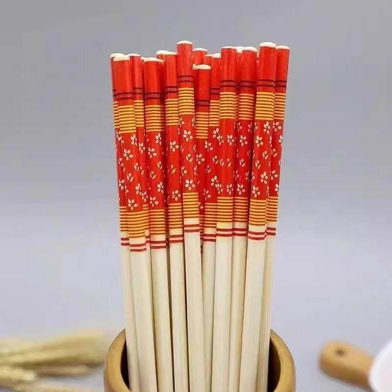 ZISIZ Individually Wrapped Disposable Bamboo Chopsticks