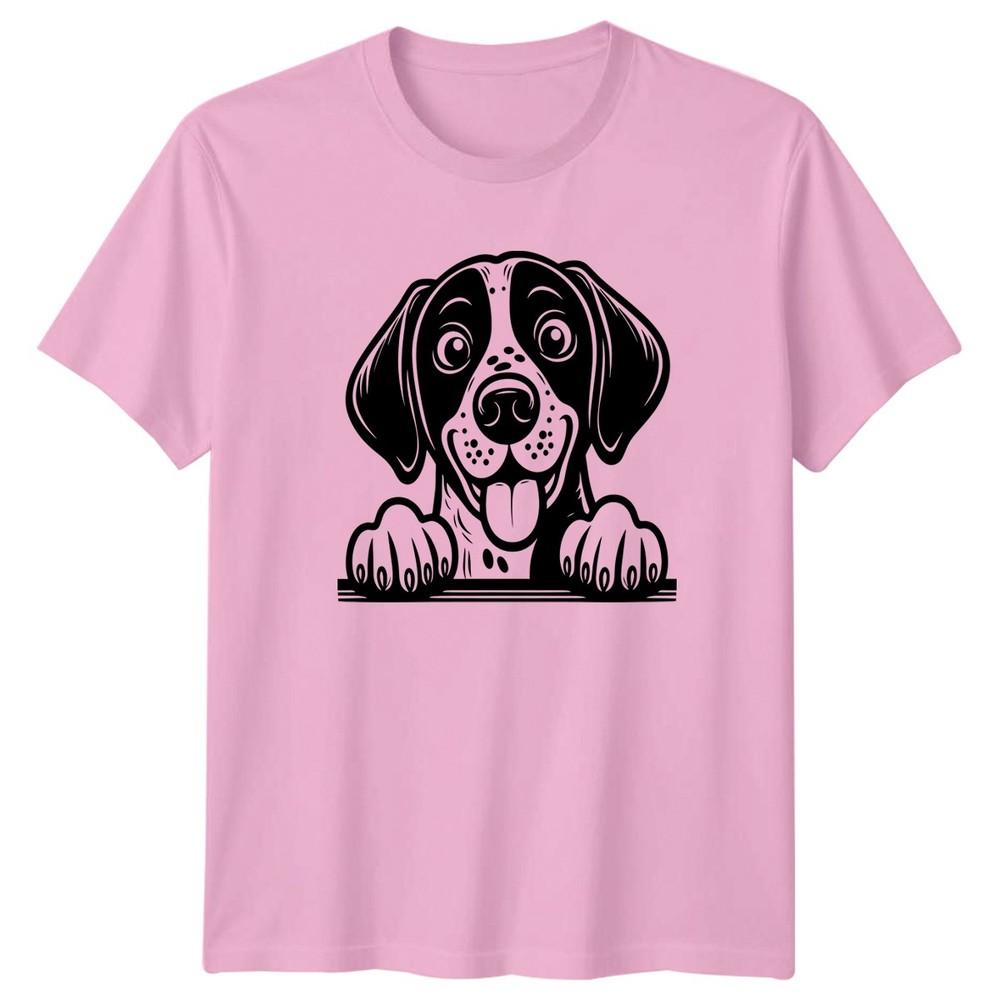 Dog Dogs Animals Unisexs TShirt Unisexs Tee Cartoon Graphic Pet Lovers Top