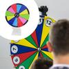 Roulette Wheel 20cm Acrylic Dry Erase Surface Fortune Game for Pub Teaching Activity Props Learning Game Supermarkets Party