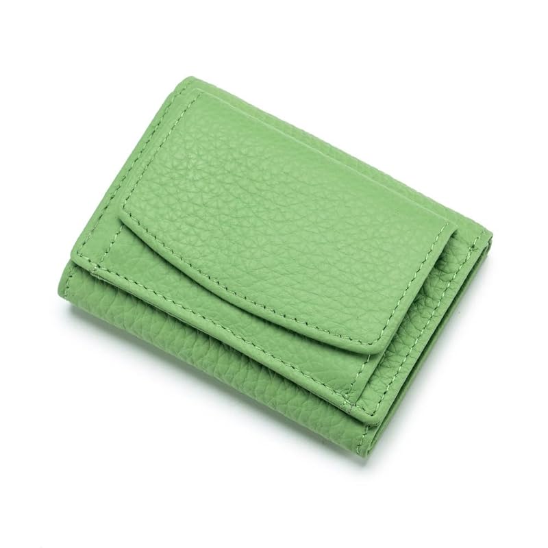 

[LedLis] wallet mini wallet ladies tri-fold genuine leather cowhide compact Smaller small coin purse BOX type slim card storage small wallet men s