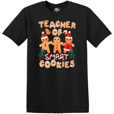 Christmas T-Shirt Teacher Of Smart Cookies